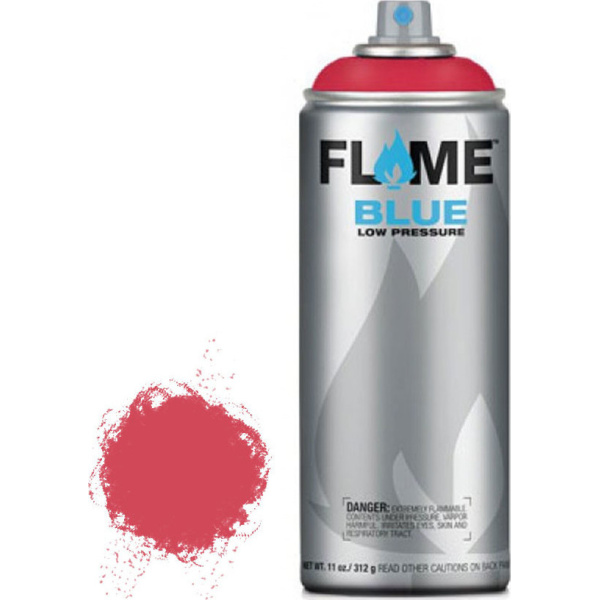 Flame Paint Σπρέι Βαφής FB Ακρυλικό με Ματ Εφέ Crazy Cherry 400ml