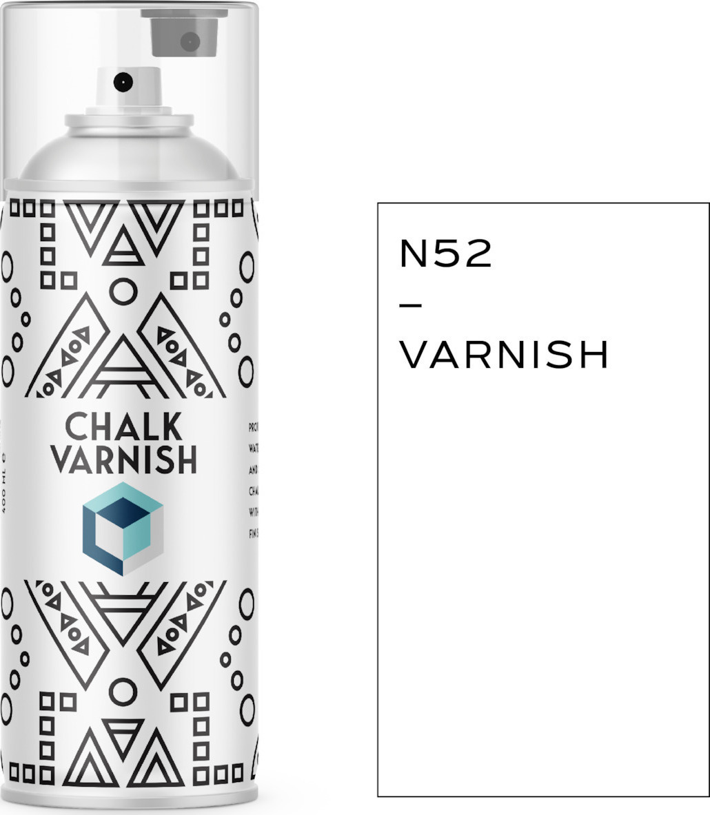 COSMOS LAC CHALK VARNISH ΒΕΡΝΙΚΙ ΓΙΑ ΧΡΩΜΑ ΚΙΜΩΛΙΑΣ ΣΕ SPRAY MAT ΔΙΑΦΑΝΟ 400ML