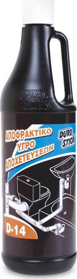 Durostick D 14 Αποφρακτικό Yγρό Για Σωλήνες Και Σιφόνια 900gr