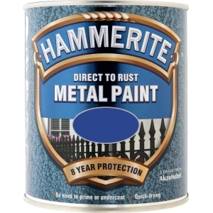 Hammerite Χρώμα Direct To Rust 0.75lt Ιονίου Σφυρήλατο