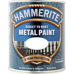 Hammerite Χρώμα Direct To Rust 0.75lt Πορφύρα Σφυρήλατο