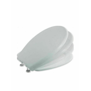 Viospiral Satin Καπάκι Λεκάνης Soft Close Πλαστικό 42.9x36.1cm Λευκό