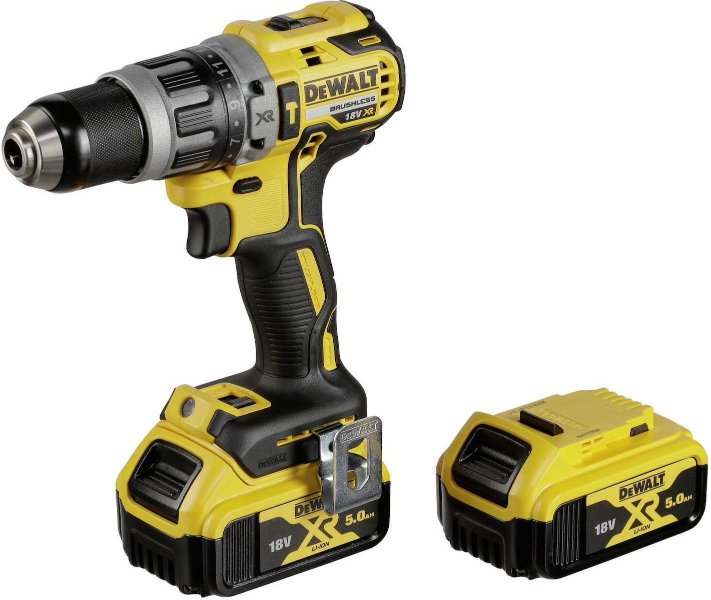 Dewalt DCD796P2 Κρουστικό Δραπανοκατσάβιδο Μπαταρίας 18V 2x5Ah Με Βαλίτσα 3