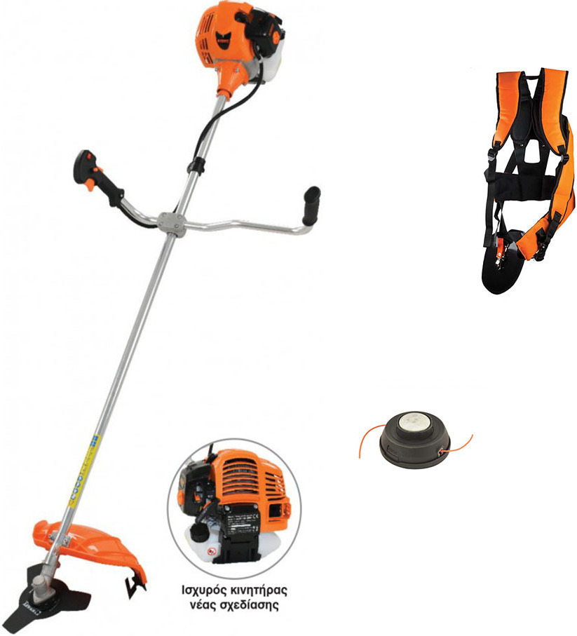 Kraft Θαμνοκοπτικό Βενζινοκίνητο Premium Line 62cc 3.46hp 11.9kg 691082 5