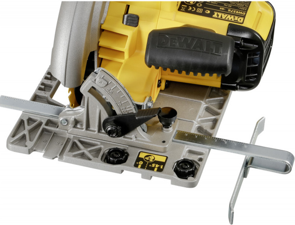 Dewalt Δισκοπρίονο Βαρέως Τύπου 61mm O190mm 1600W Συμβατό Με Ράγα Οδήγησης DWE576K 5