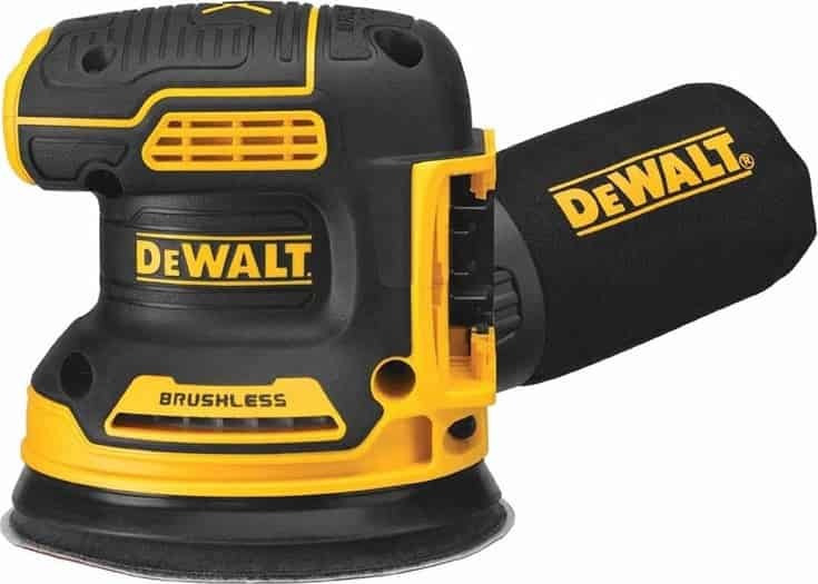 Dewalt Έκκεντρο Τριβείο 125mm Μπαταρίας 18V με Ρύθμιση Ταχύτητας Solo DCW210N 2