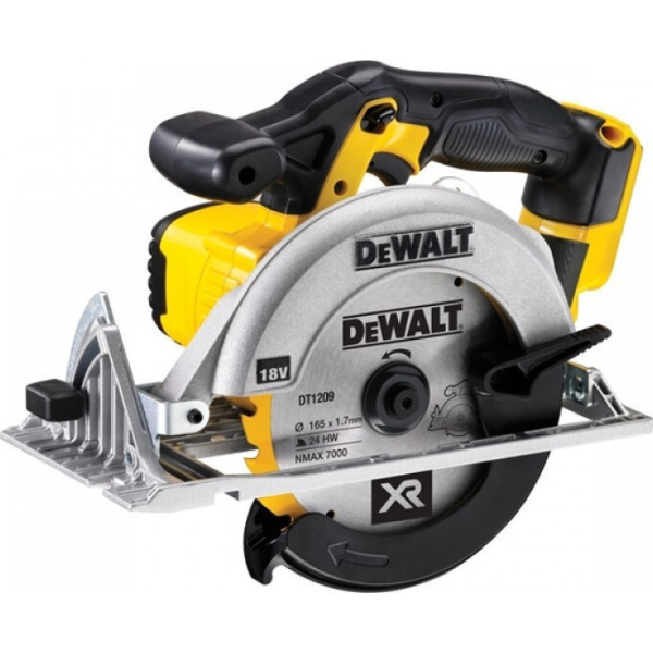 Dewalt Δισκοπρίονο Μπαταρίας 165mm 18V XR Li Ion με Σύστημα Αναρρόφησης Solo DCS391N 4