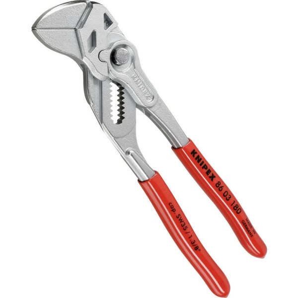 Knipex Γκαζοτανάλια Γαλλικό Κλειδί 2 180mm 8603180