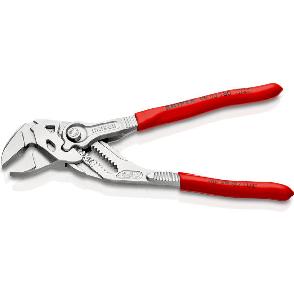 Knipex Γκαζοτανάλια Γαλλικό Κλειδί 4 180mm 8603180